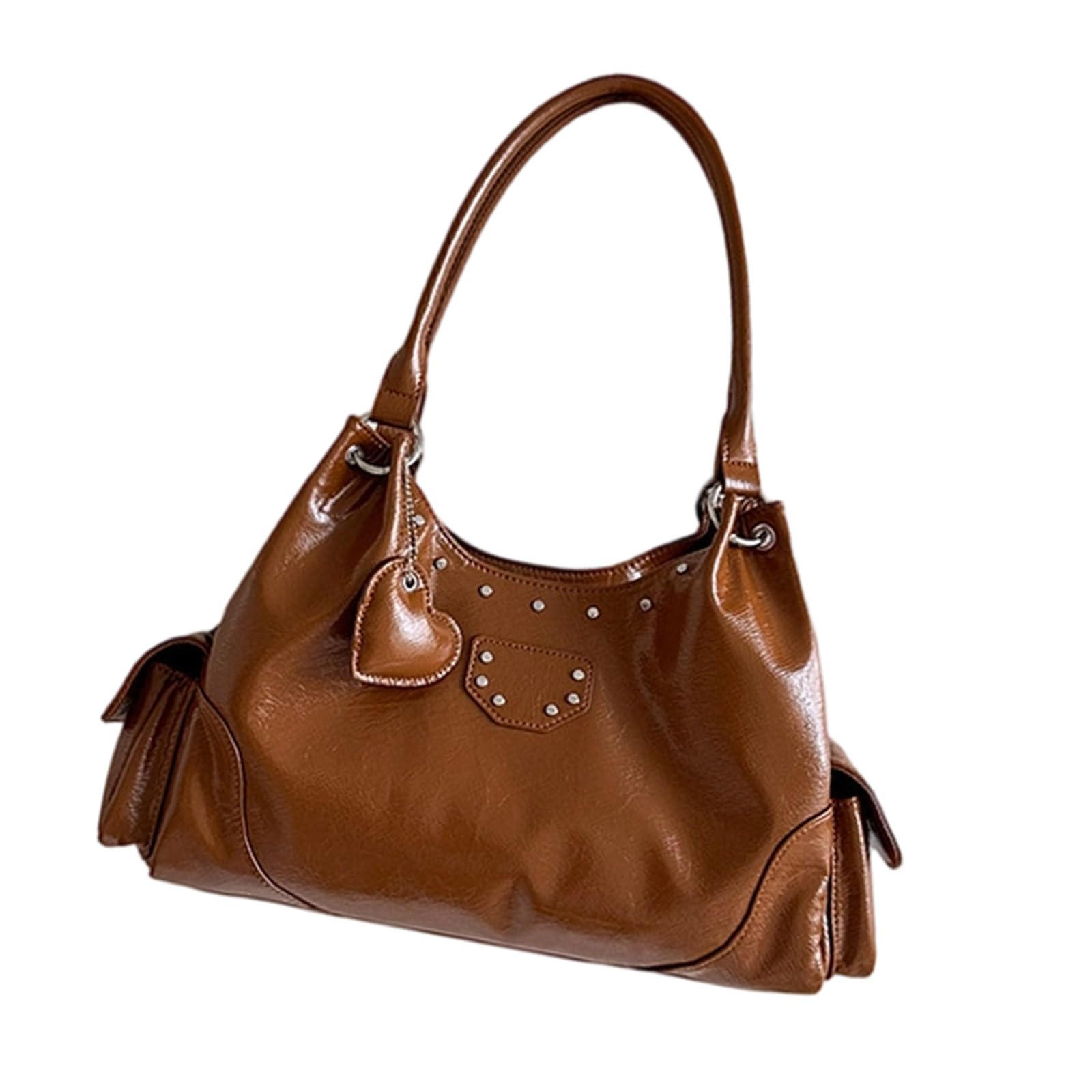 Bolso moderno con textura para axilas, amplia capacidad