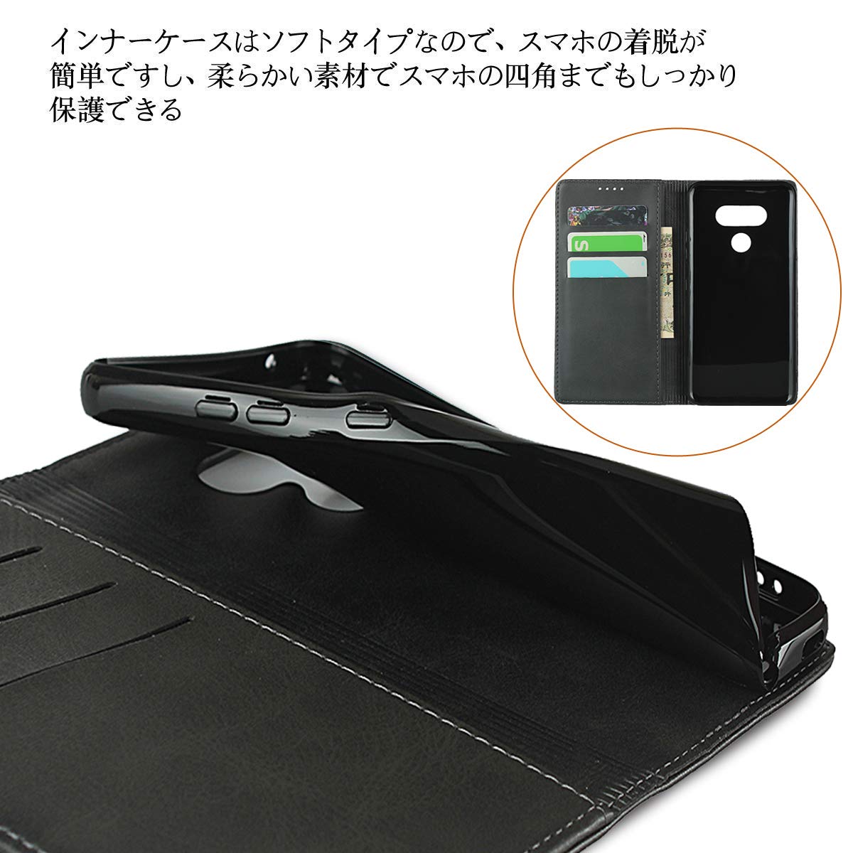 Amazon.co.jp: LG style3 L-41A ケース エルジー スタイル3 手帳型