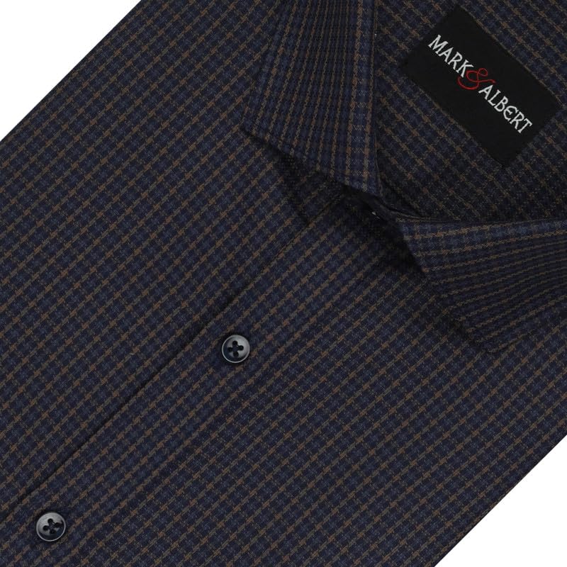 Image of Men's Half Sleeves Regular Shirt Navy