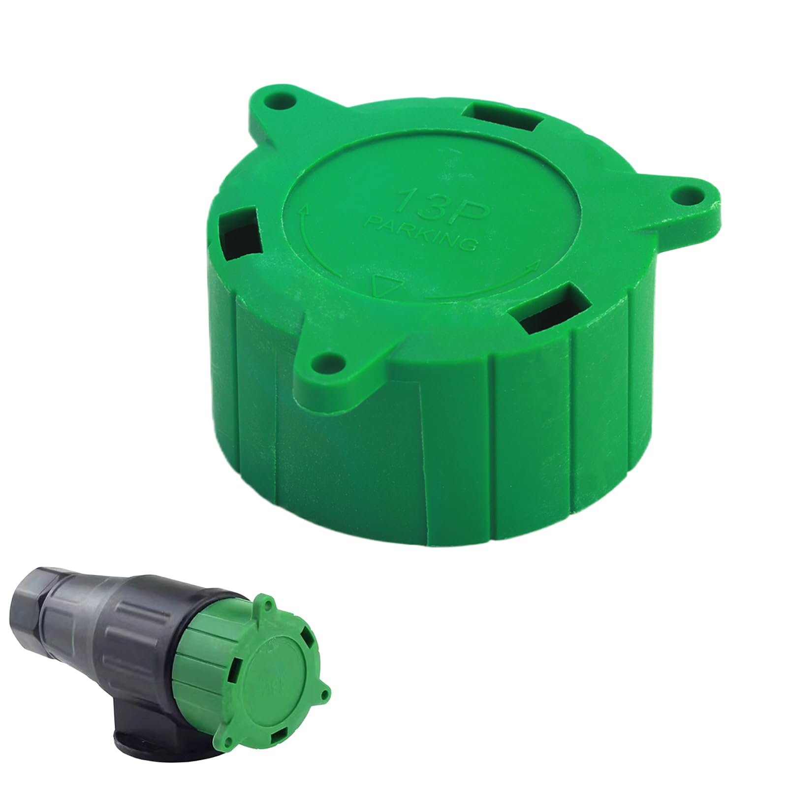 13 Pin Alignment Tool Dust Cap for 8-Pin/13-Pin Dust Cap, Trailer Connector Plug Dustproof Cover, Parking Socket Protection Towing Adaptor - Universal Trailer Coupling Accessory