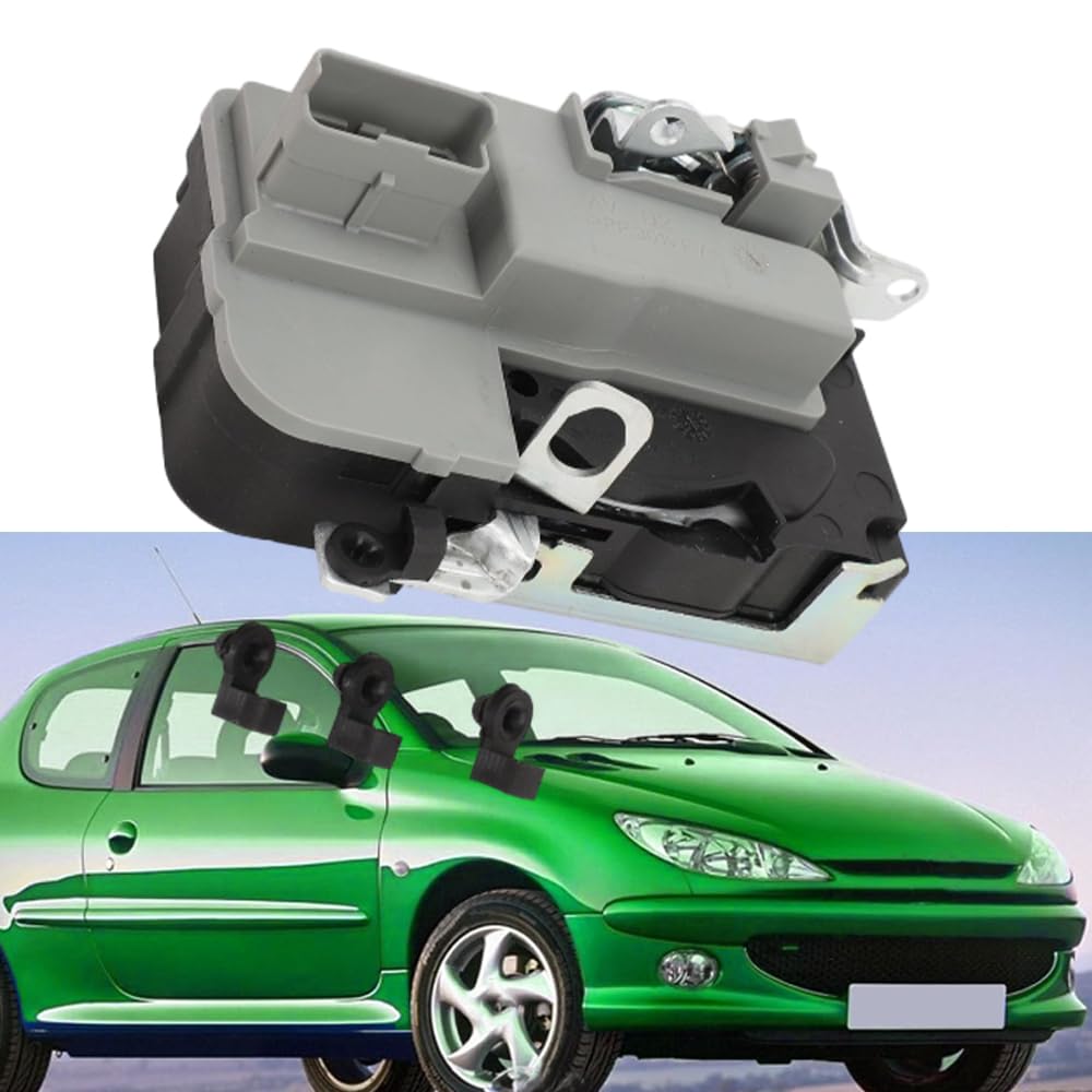 Autotürschloss-Stellantrieb vorne rechts 9136S7, kompatibel mit Peugeot 206 3 5 Türer 1.6 1.4 2.0 RC 07/2000-04/2009, 1 Stück
