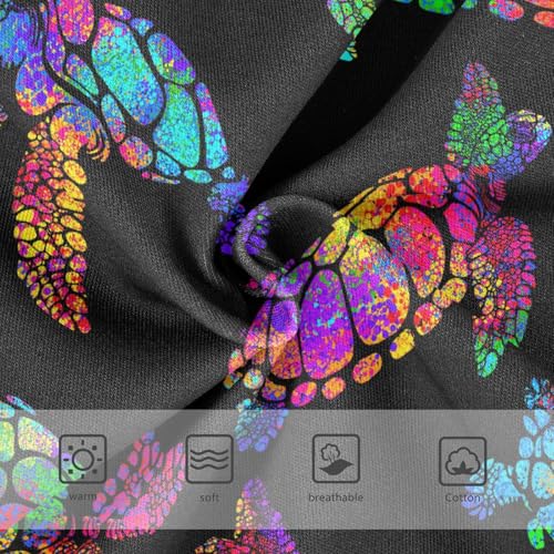 Girls Underwear Soft Cotton Colorful Sea Turtles Kids Panties in Sizes 2/3t, 4t, 5t, 6 and 83