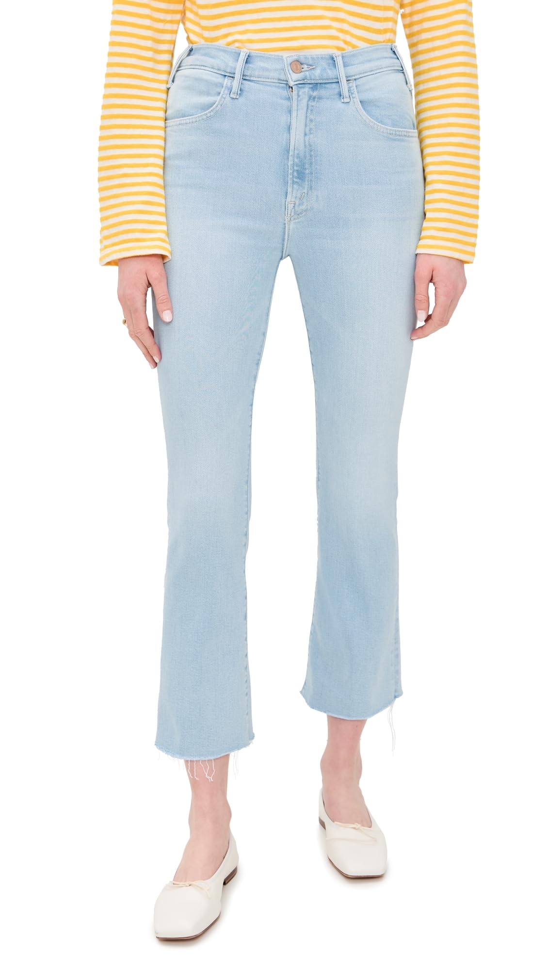 Mother Women's The Hustler Ankle Fray Jeans