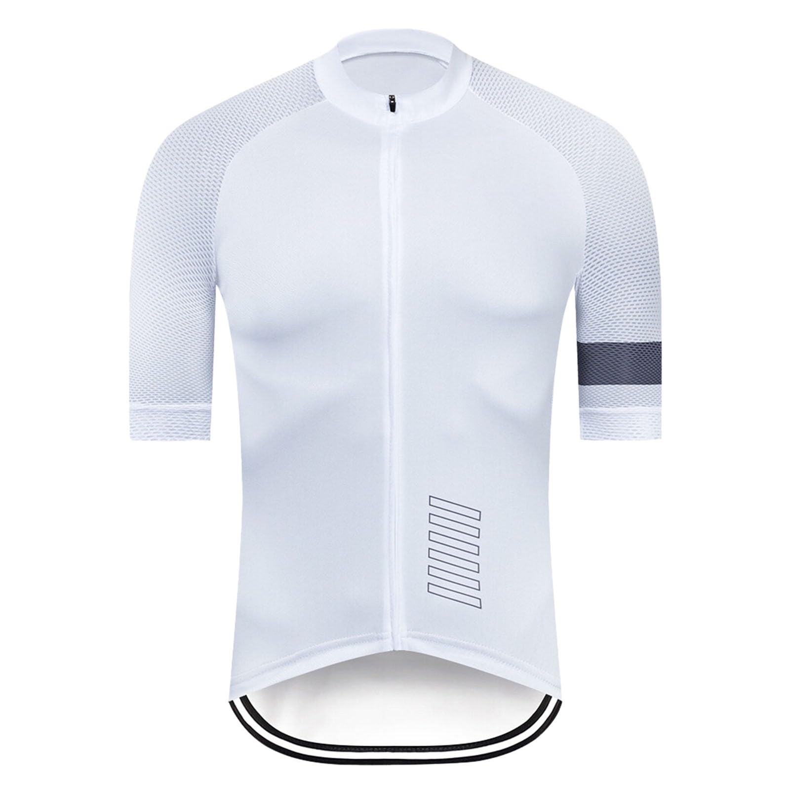 Radtrikot Herren Kurzarm Sommer MTB Fahrradtrikot Short Atmungsaktive Fahrrad Shirt Elastische Schnell Trocknen Rennrad Trikot