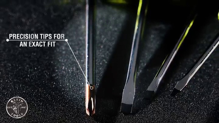 Amazon.com: Klein Tools 85484 Screwdriver Set, Made in USA, Mini