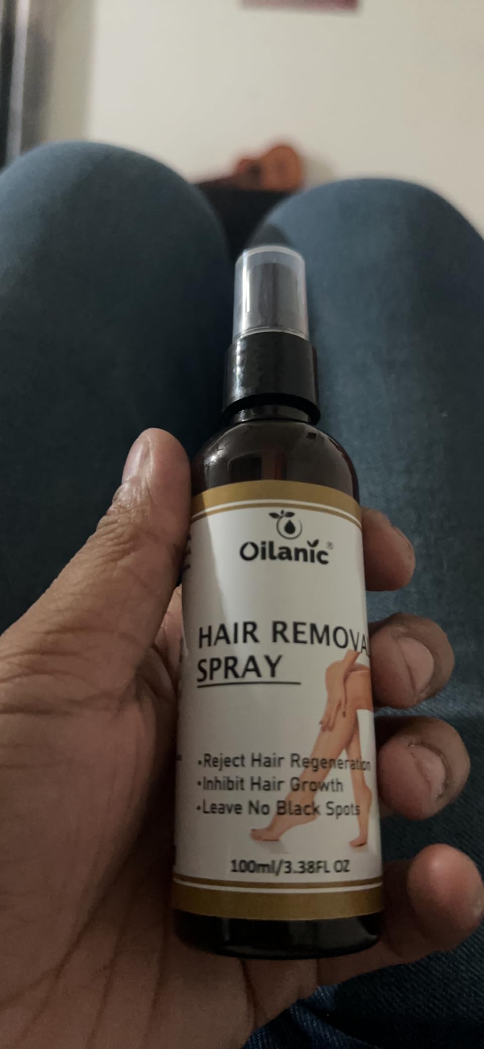 Buy Oilanic 100 Pure&Natural Hair Removal Spray For Bikini Lines