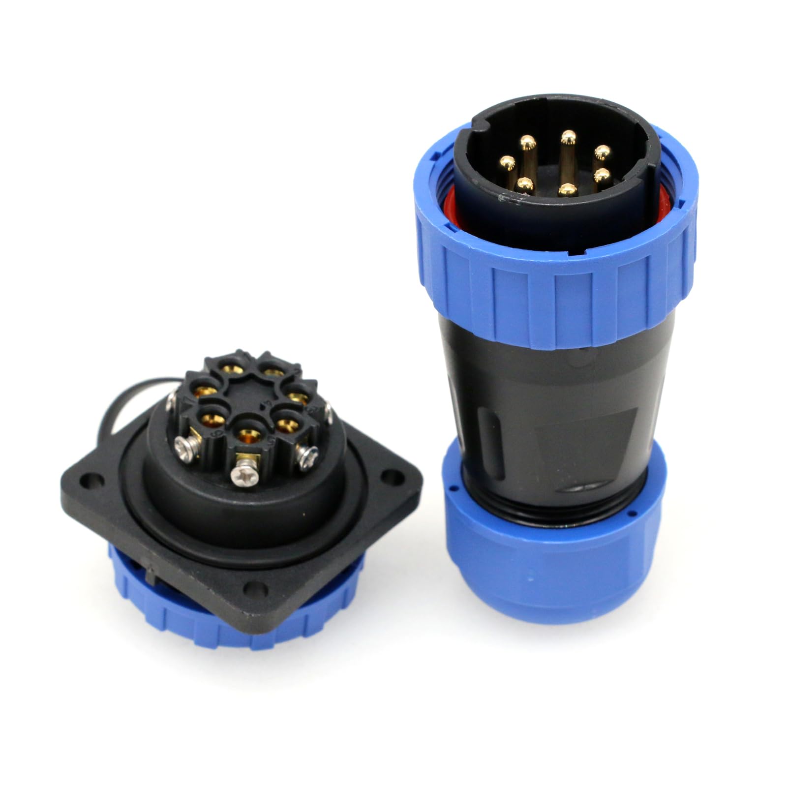 Amazon.com: ZBLZGP TY28 Waterproof 7 Pin Connector Solder-Free