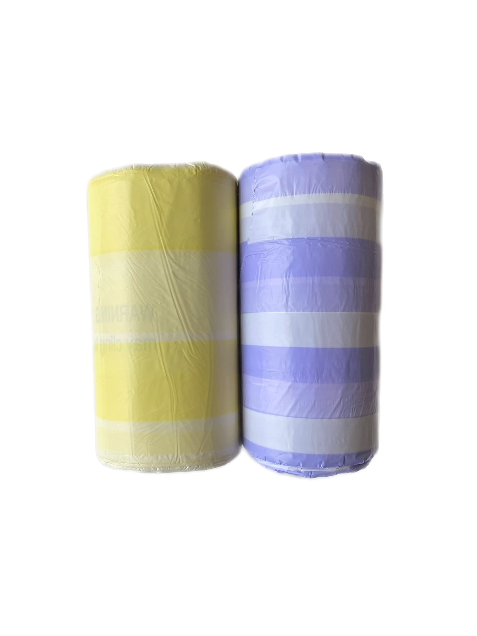 Hero Small Flap-Tie Trash Bags - 4 Gallon, Lavender & Lemon Scent, Bonus Clementine Sticker - 40 Count - Pack of 2 40 Count (Pack of 2)