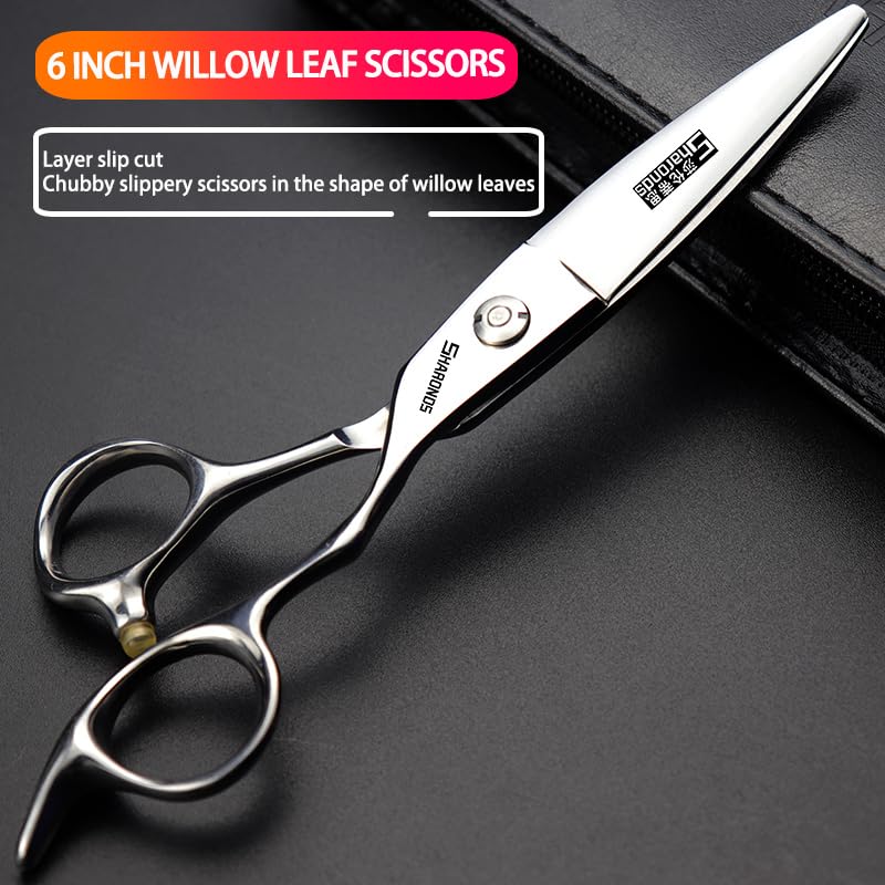Corte de pelo de calidad de 6/7 / 8/9 pulgadas Corte de peluquería japonés 440c (6 pulgadas y 3 piezas)