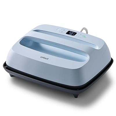 Cricut EasyPress 3 Smart Heat Press Machine with Built-in Bluetooth for T-Shirts, Pillows, Tote Bags & More, Advanced Ceramic-Coated Heat Plate with Precise Temperature Control (12 in x 10 in)
