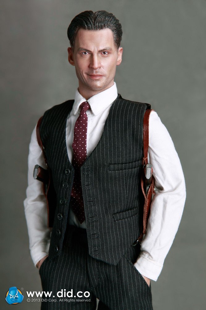 DID 1930 Chicago Gangster John 1/6 Scale 12 inch Collectible
