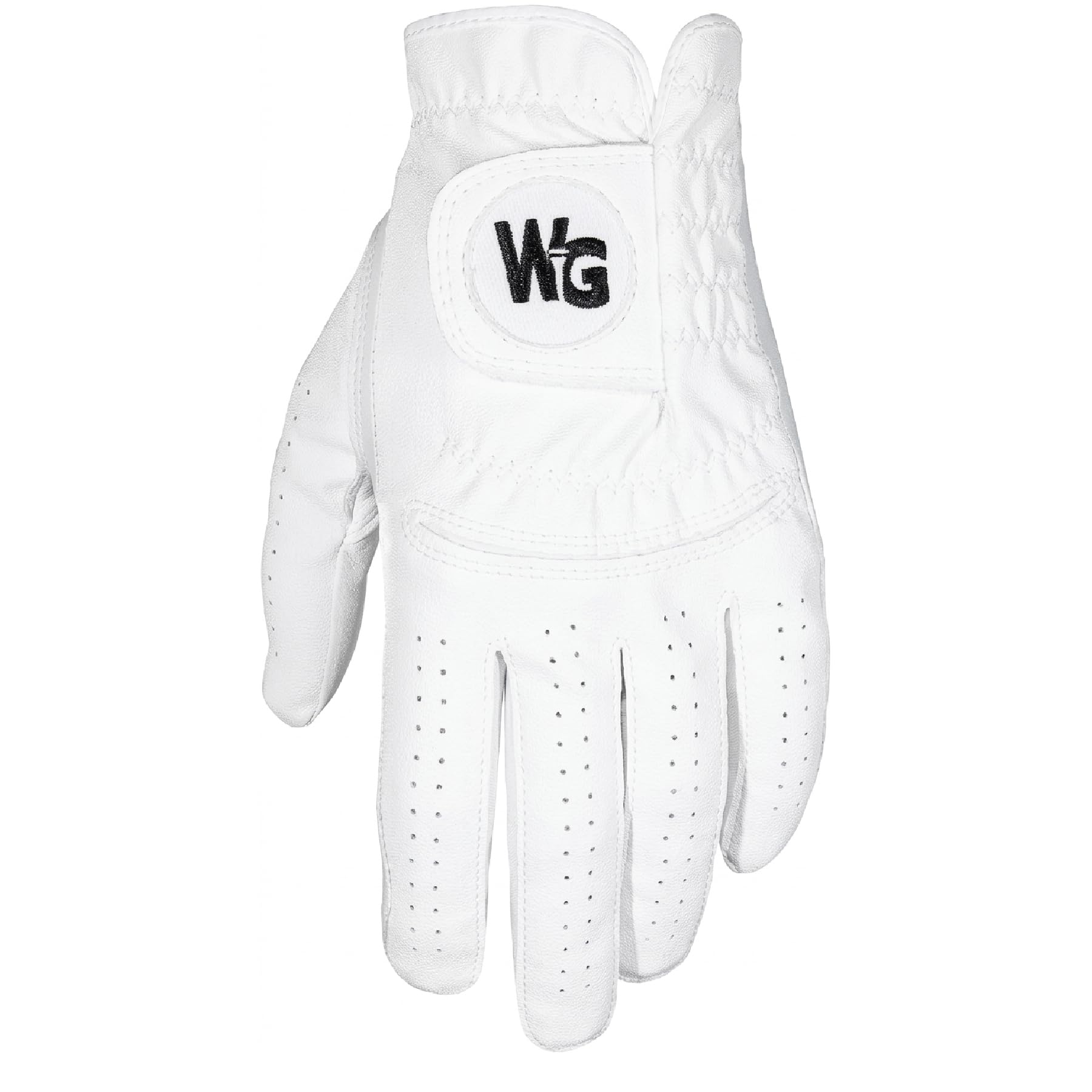 Guanti da golf da uomo in pelle cabretta Wedge Guys Flex Premium Cabretta con retro elastico in spandex Microfit