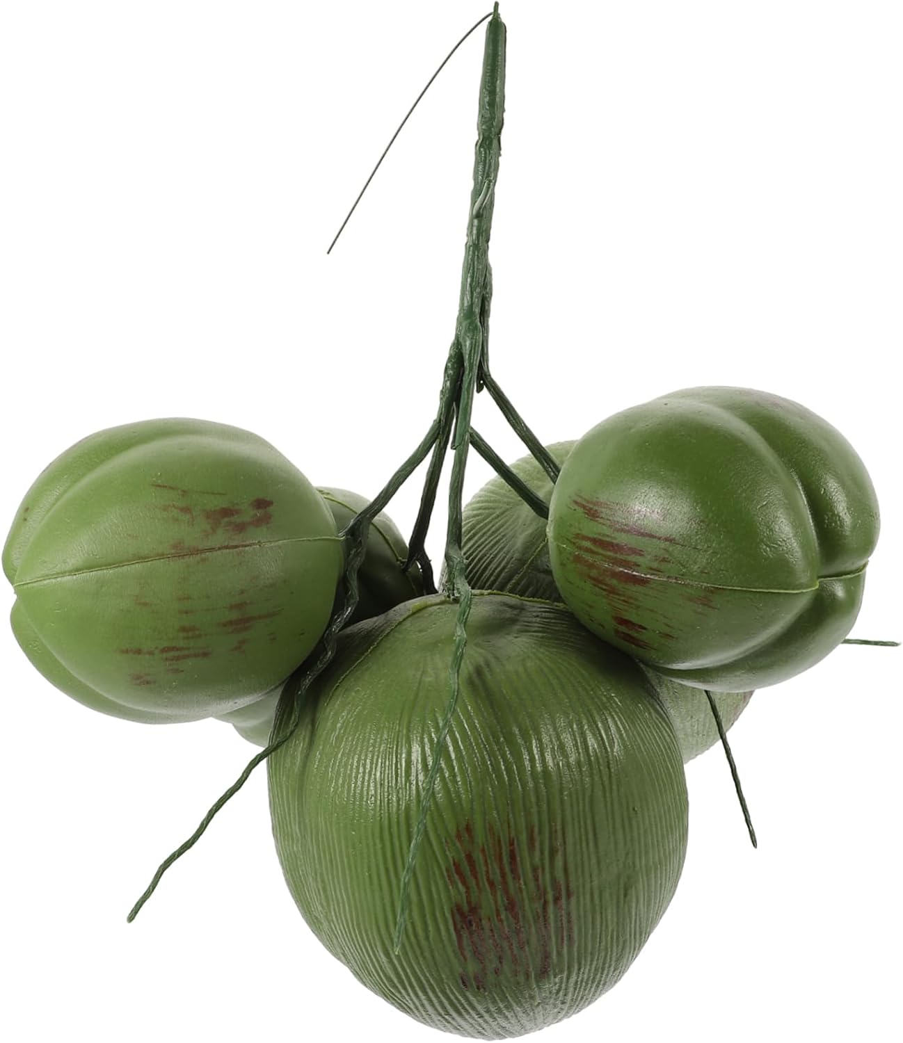 ABOOFAN Realistic Fake Fruit Model Decorative Coconut for Home Restaurant Photo Prop Artificial Coconut Models