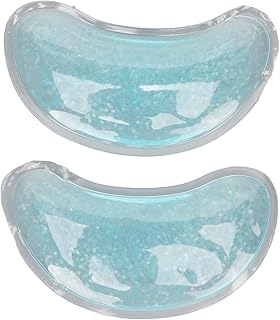 Ice Packs, Cooling Eye Mask, Cold Compress Eye Pack, Reusable Ice Gel Eye Pack Cooling Hot Cold Compress Gel Eye Pad for Eye Strain Swelling Dark Circle