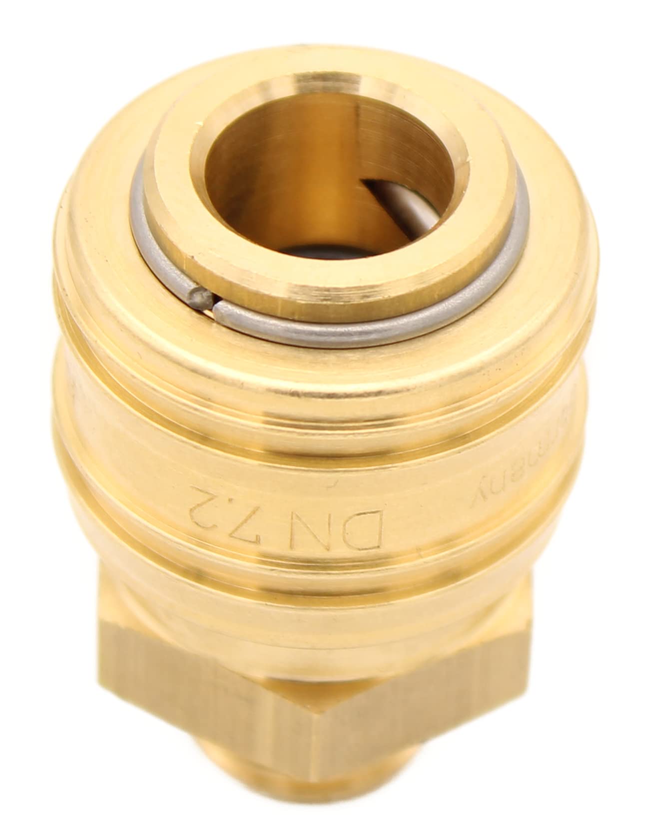 Druckluftkupplung Messing NW 7,2 - Stecker Mit Schlauchtülle Für Pneumatik Anwendungen