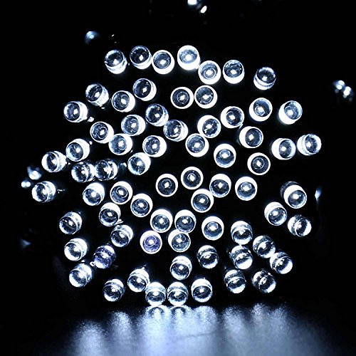 Primrose - Guirnalda de luces LED (30 LED/5 m, funciona con pilas), color blanco, Set of 2 x 30LED