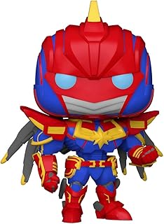 POP Marvel: Marvel Mech - Captain Marvel Vinyl Bobblehead, Multicolor, One Size