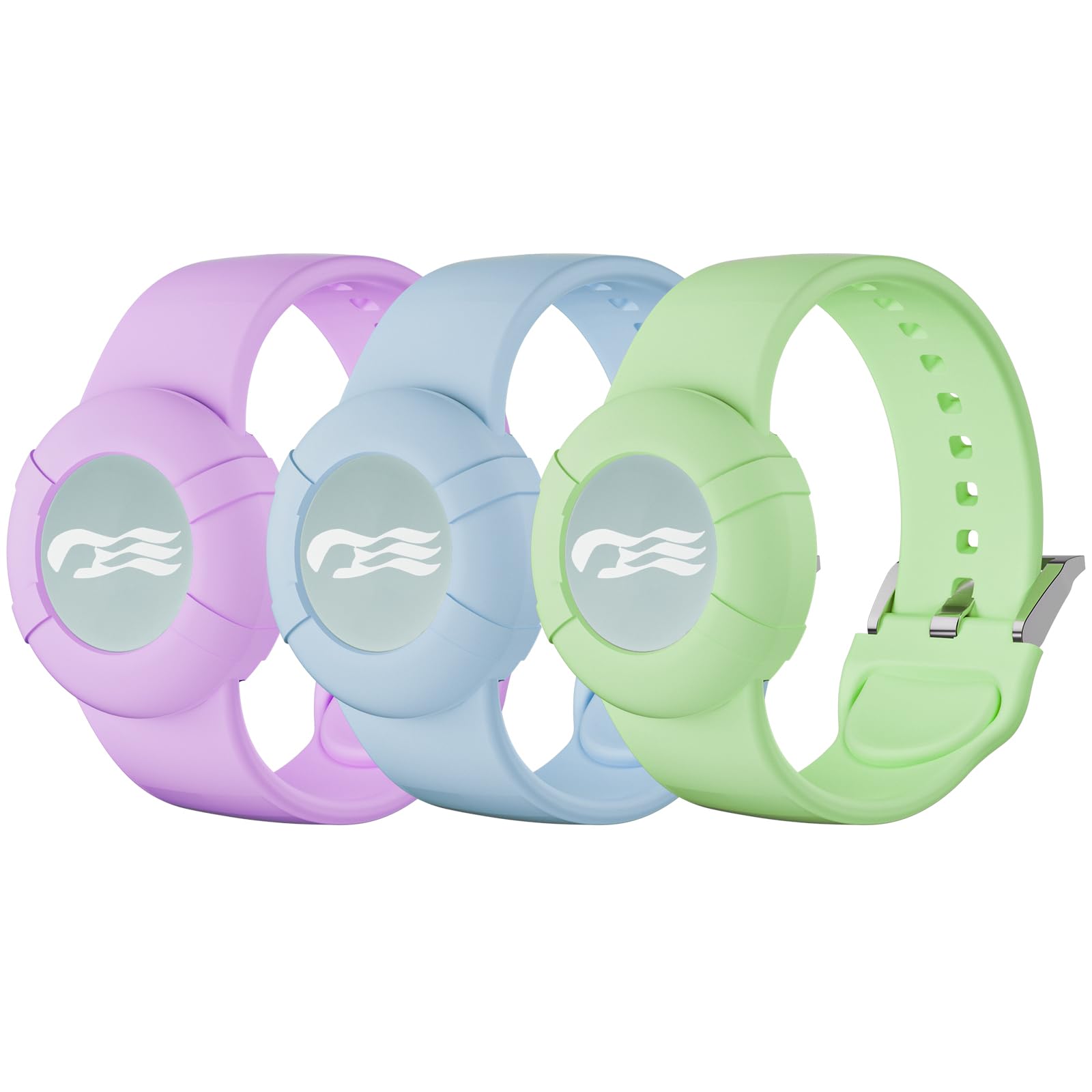 MAKCPOIMER Sport Band for Princess Cruise Medallion, 3/4 Pack Silicone Wristband for Holding Carnival Ocean Medallion, fit Men Women