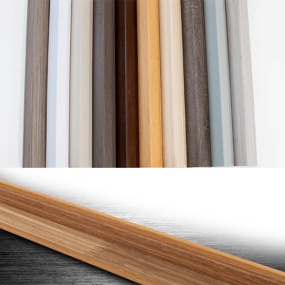 Paraspigoli da parete in legno per porte, finestre, armadi, lunghezza 101,6 cm, ideale per bordi in marmo e piastrelle