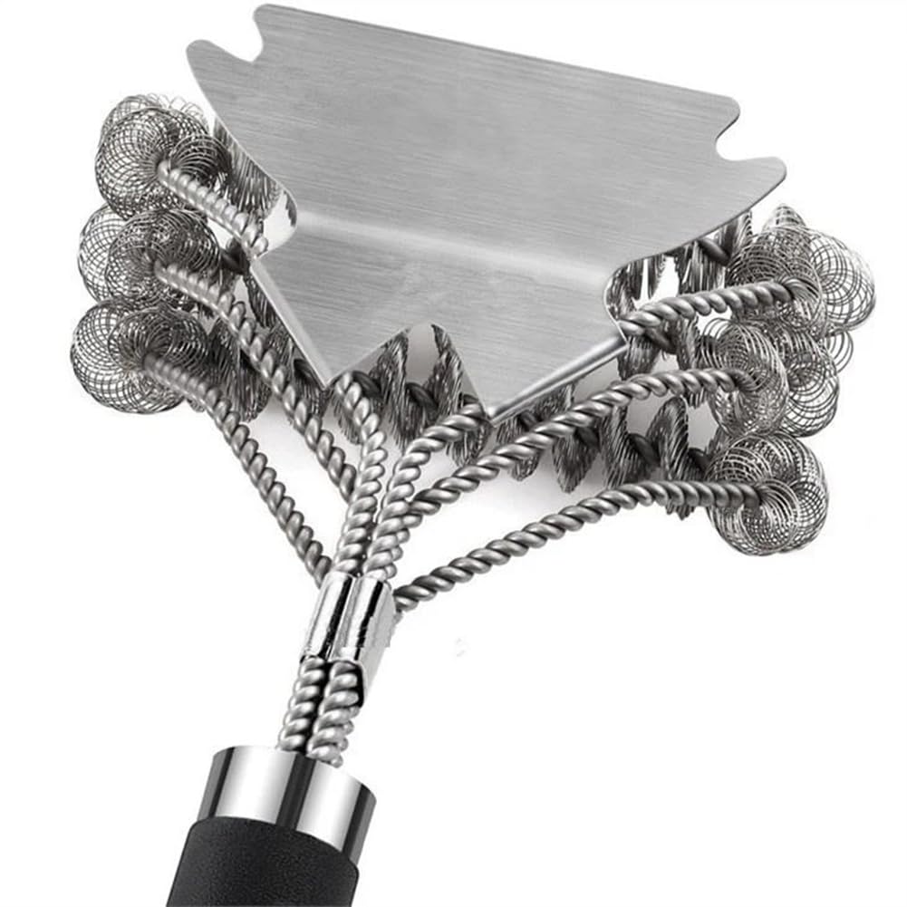 CTRLZS Grill Brush and Scraper Bristle Free - Safe BBQ Brush for Grill - Stainless Grill Grate Cleaner - Safe Grill Replacement