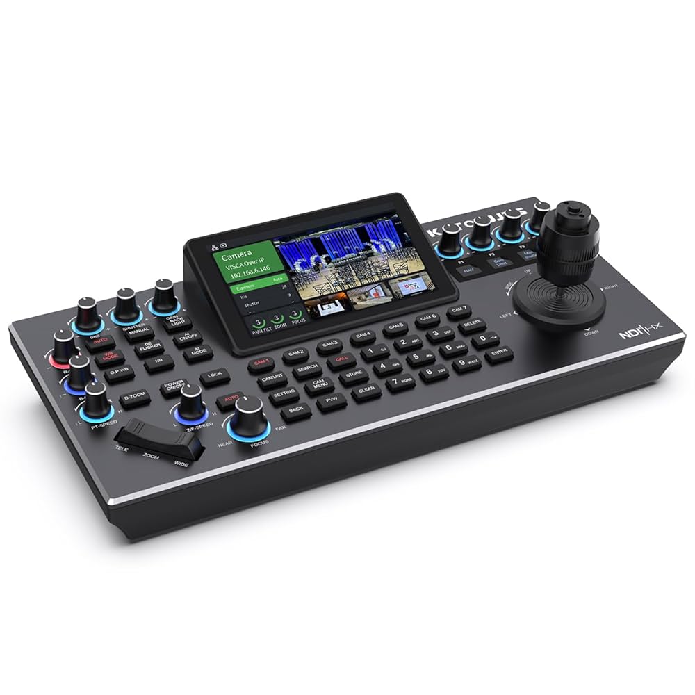 Amazon.com: KATOVJJTS PTZ Camera Controller with 5.5