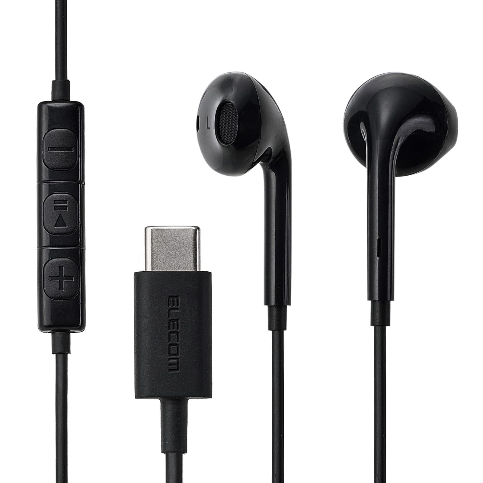 Amazon.co.jp: エレコム イヤホン 有線 インナーイヤー型 Type-C