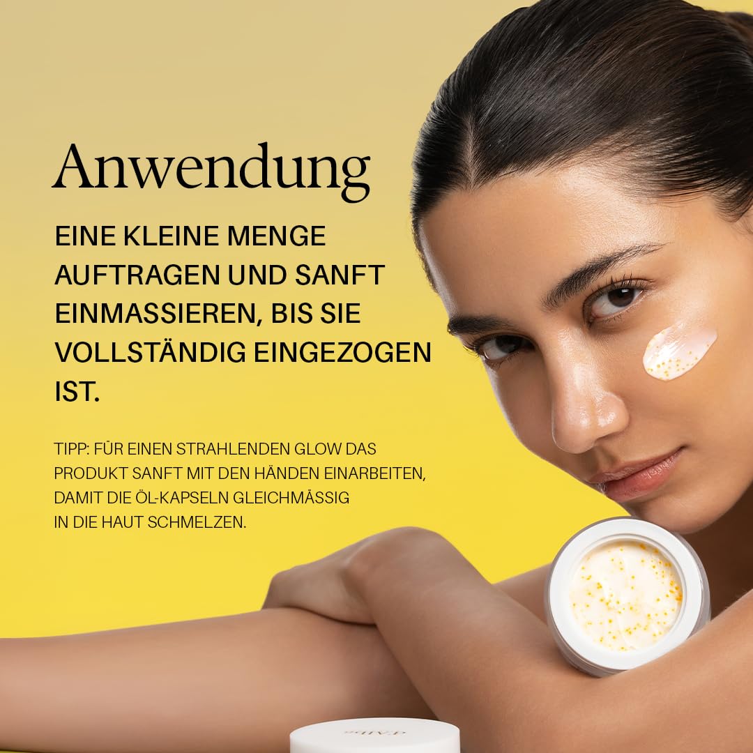 d'Alba Piedmont Vita Toning Kapselcreme, Tiefenhydrierende Gesichtsfeuchtigkeitscreme, Glas-Haut mit Vita-Cera-Ölkapseln, Tiefenhydrierende Gesichtsfeuchtigkeitscreme (55 ml)