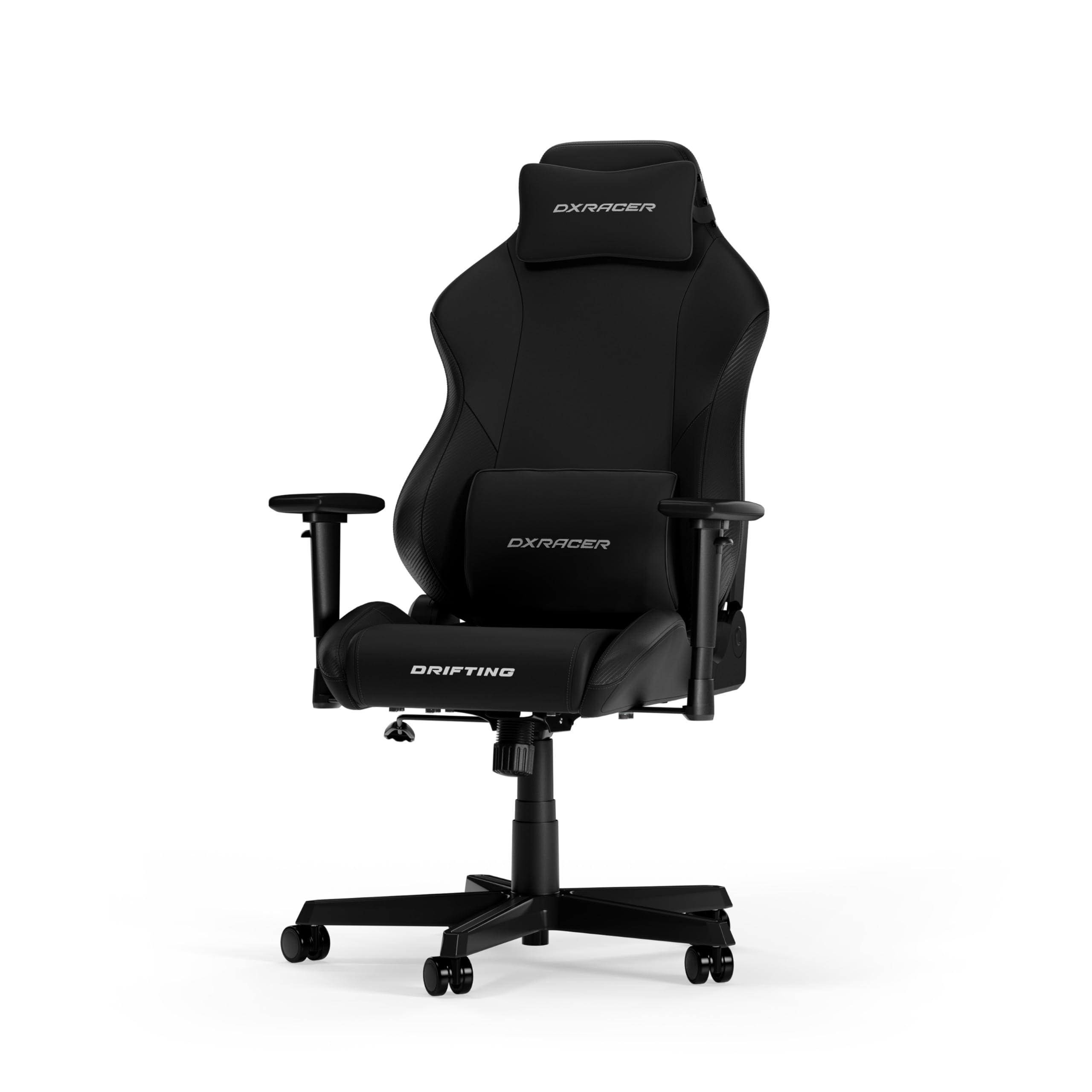 DXRacer Drifting L Negro EPU Cuero La Silla de Gaming Original