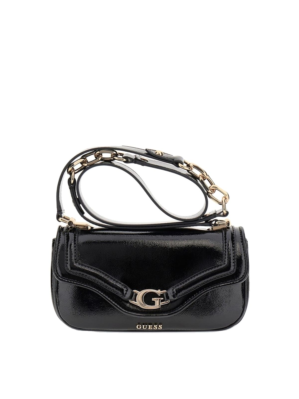 Guess Borsa A Tracolla Borsetta Dea Crossbody Flap Black Nero-image