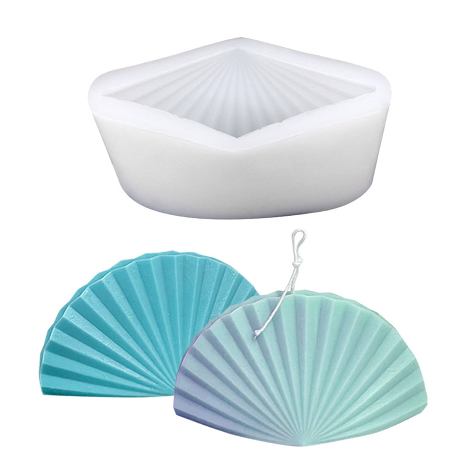 Alksubbm Mold Non-stick Easy to De Resin Casting for Hobbyist Crafting Soap Plaster Room Decor Molds Molds Kit Silicone