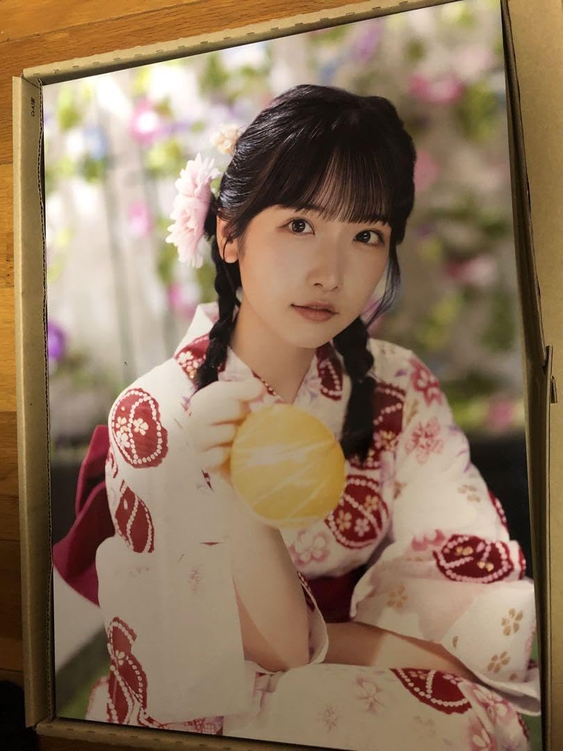 Amazon.co.jp: STU48 高雄さやかさんA3サイズ個別浴衣写真パネル 