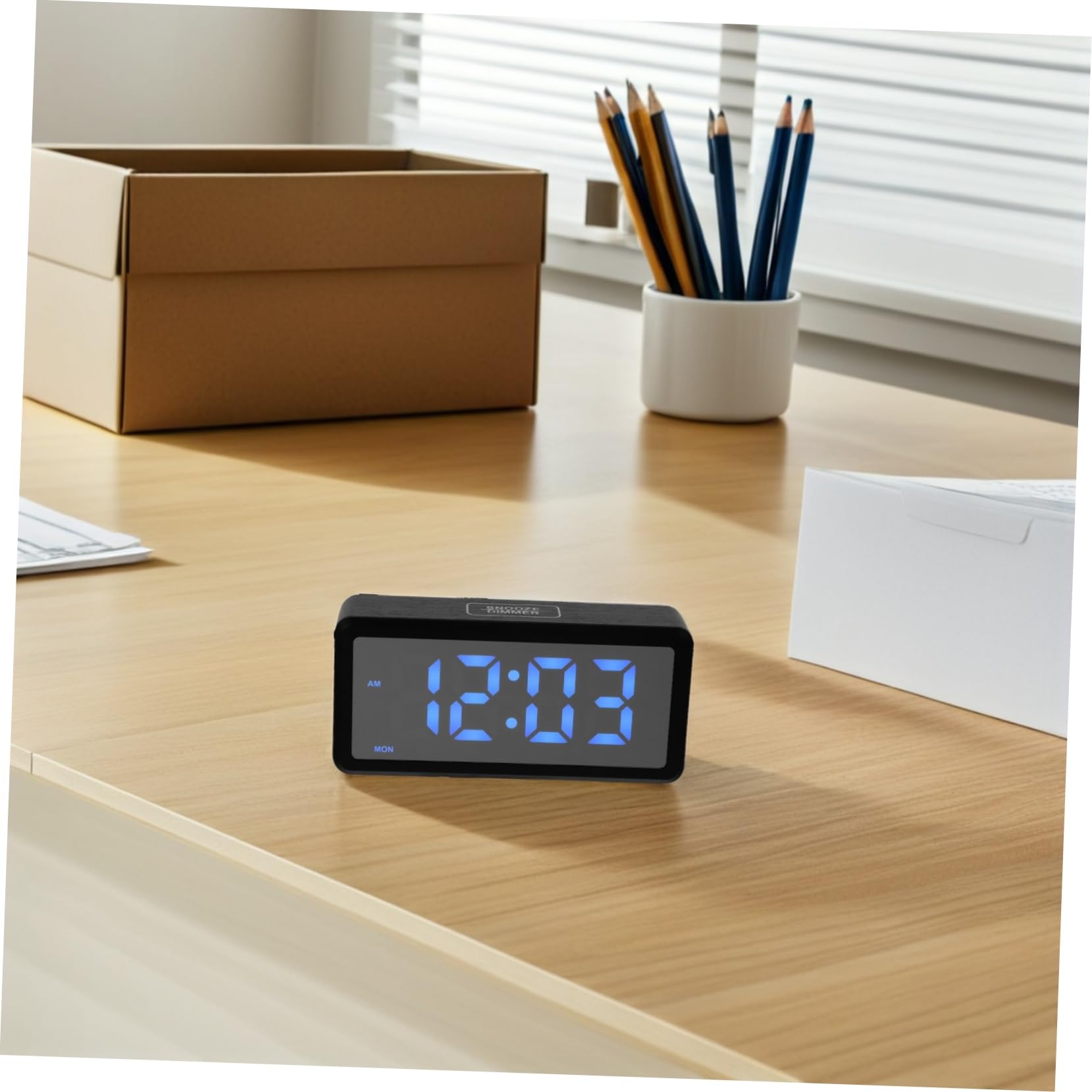 Orologio in Con Illuminazione Rgb Per Camera Da Display Led Regolazione Manuale Legale Orologio Da Per Scrivania