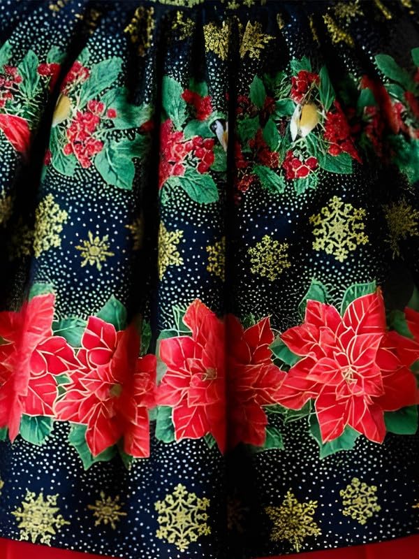 Image of Niren Enterprise Multipatteren Baby Girl's Knee Length Frocks with Digital Prints