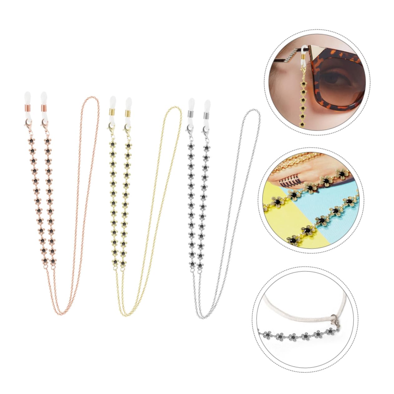 minkissy Gafas De Pequeñas De Cuelga Gafas Multifuncional De Y Resistente
