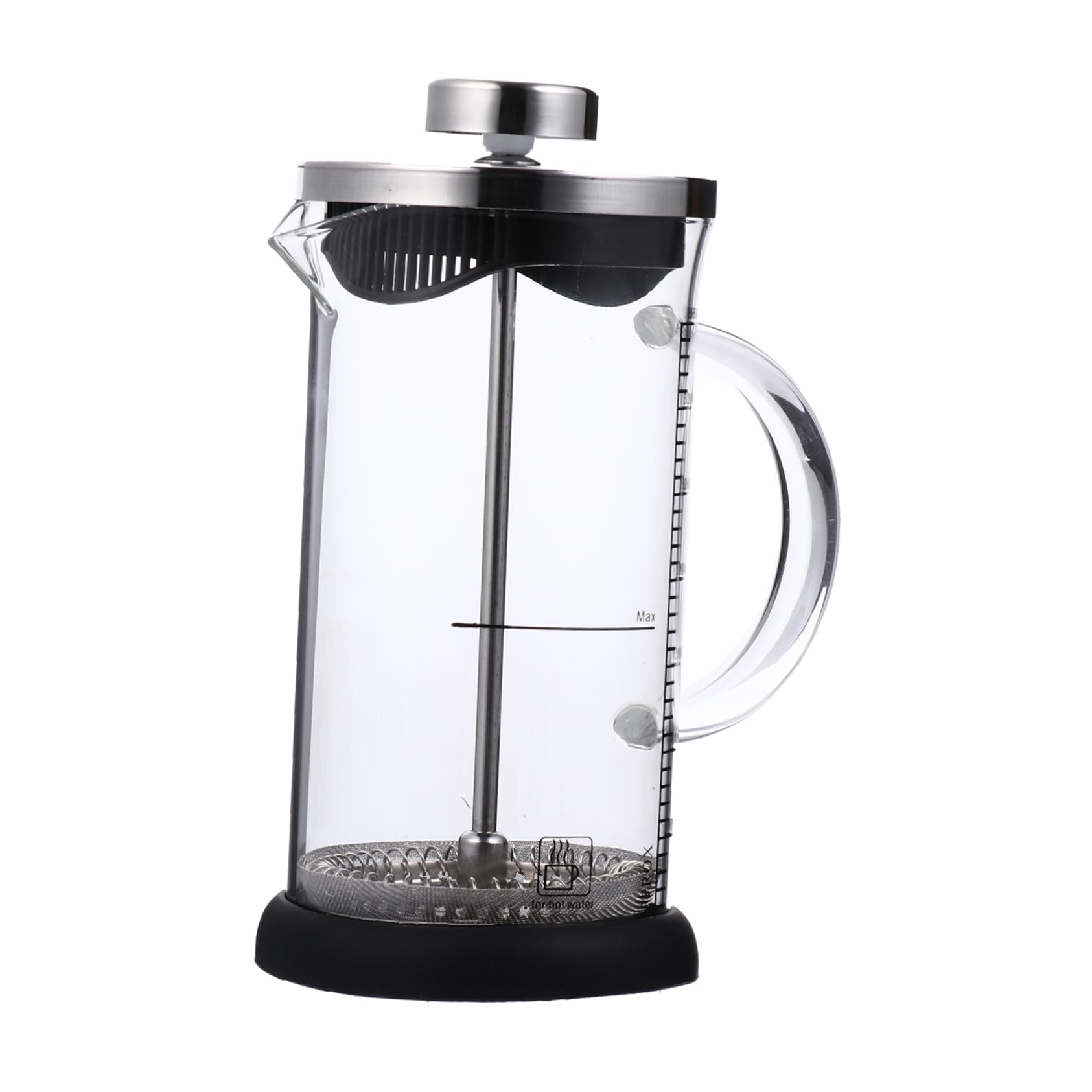 VINTORKY 1pc Stainless Teapot Scale Capacity Easy to Clean Design Stylish and Functional Pot for Home Use