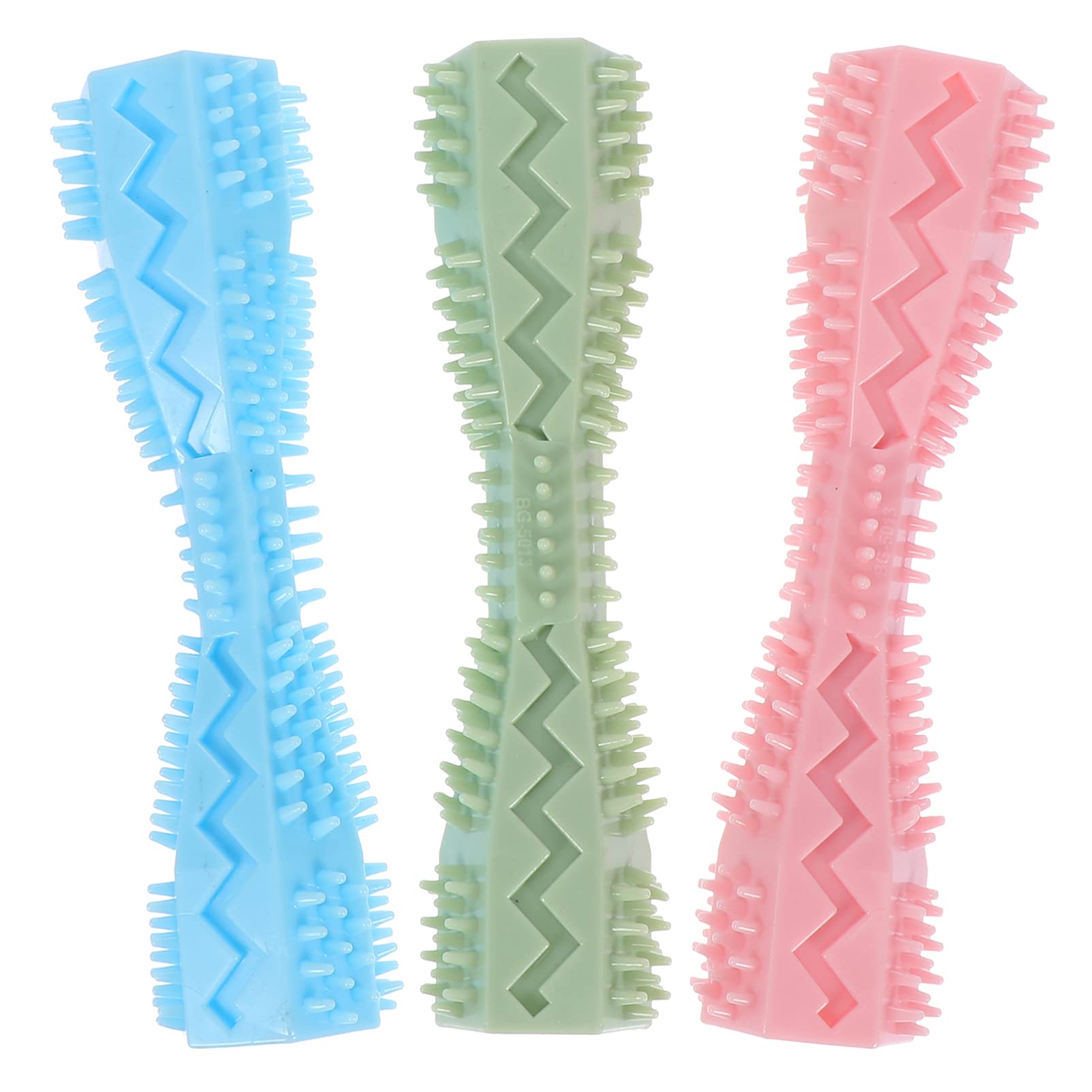 Mipcase 9piezas Juguetes Masticables para Perros De Juguetes para Mascotas Resistentes y Ligeros para Limpiar y Moler Los para Entrenamiento De Perros