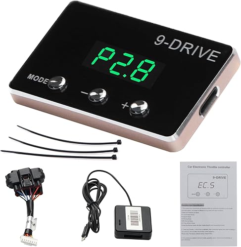 YIBEICO Controlador de respuesta del acelerador, acelerador de pedal de carreras electrónico inteligente de 9 velocidades de 9 modos para Toyota