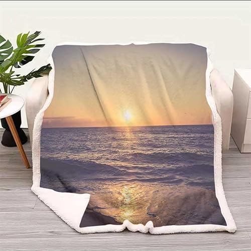 Miniatura 10 de Cobijas Calientes para Invierno - Manta térmica de lona acrílica con diseño digital, suave, afelpada, esponjosa, para sofá, dormitorio, tamaño