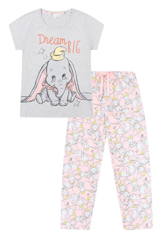 Dumbo Dream Big Ladies Long Pyjama Set