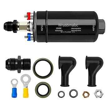 Amazon.com: Wrustvnabc External Inline Fuel Pump Electric