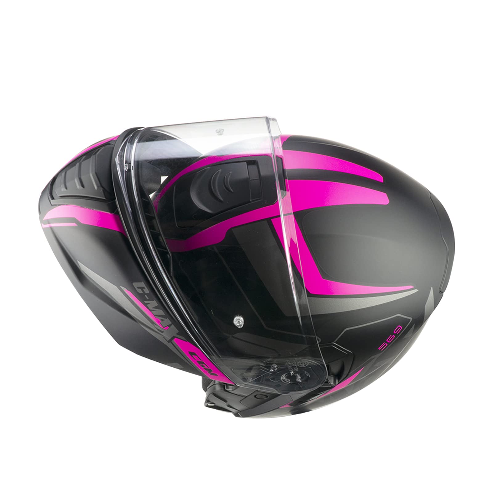 CGM 569G C-MAX CITY Nero Fucsia fluo opaco M