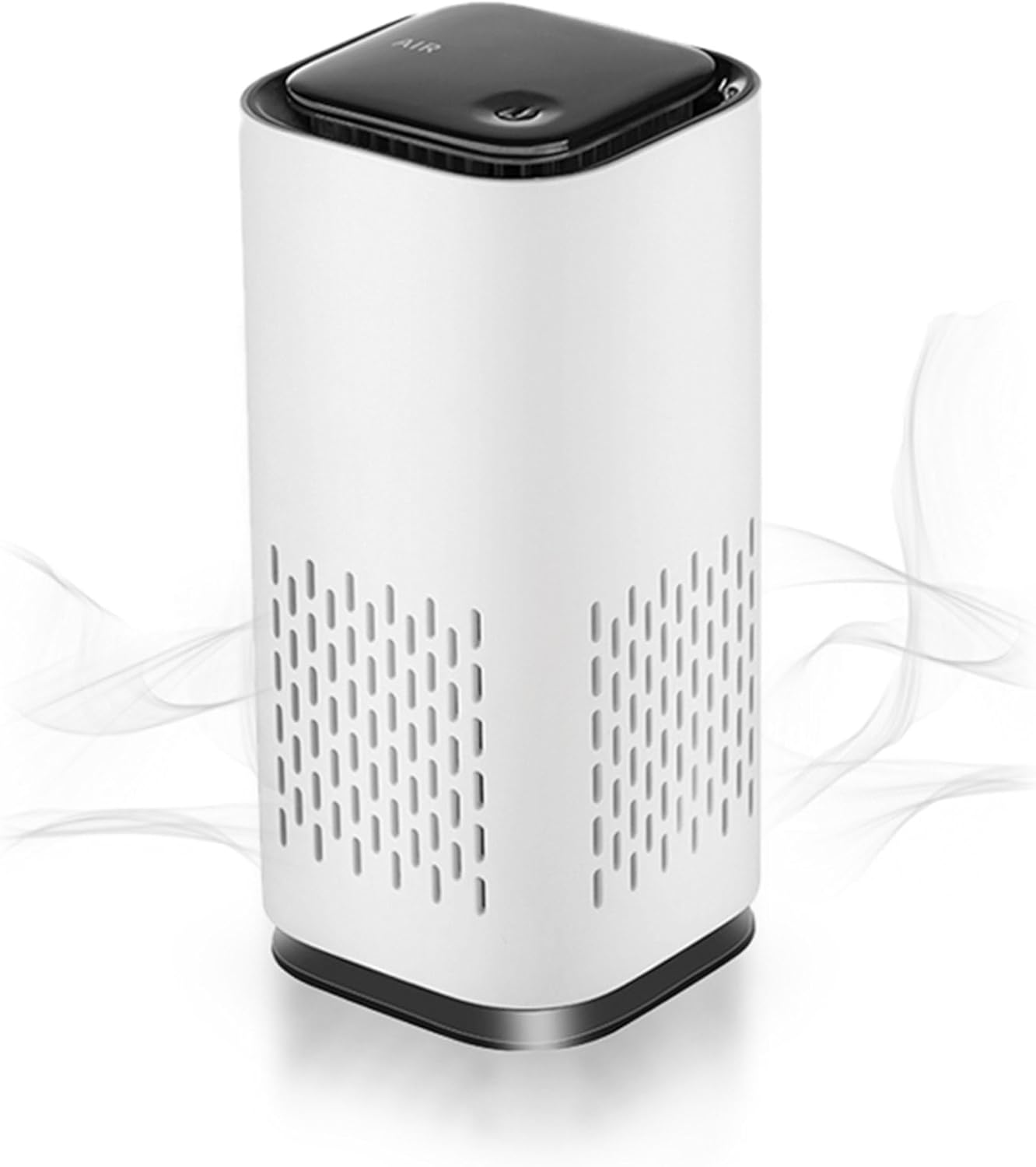A1 2021 Mini HEPA USB-C Powered Air Purifier. Ultra Portable (5.2in tall, 6.7 ounces), Ultra Quiet. for Travel, In-Car and Desktop (White) - Image 2