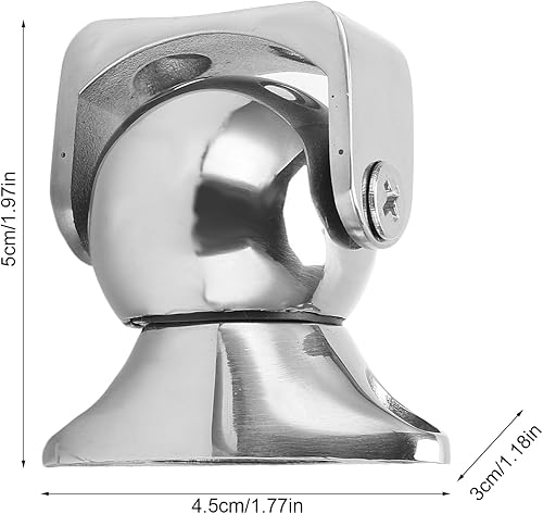 Yctze Tope magnético de puerta de acero inoxidable 316 para puerta de acero inoxidable 316, soporte magnético para puerta, accesorios de yate para