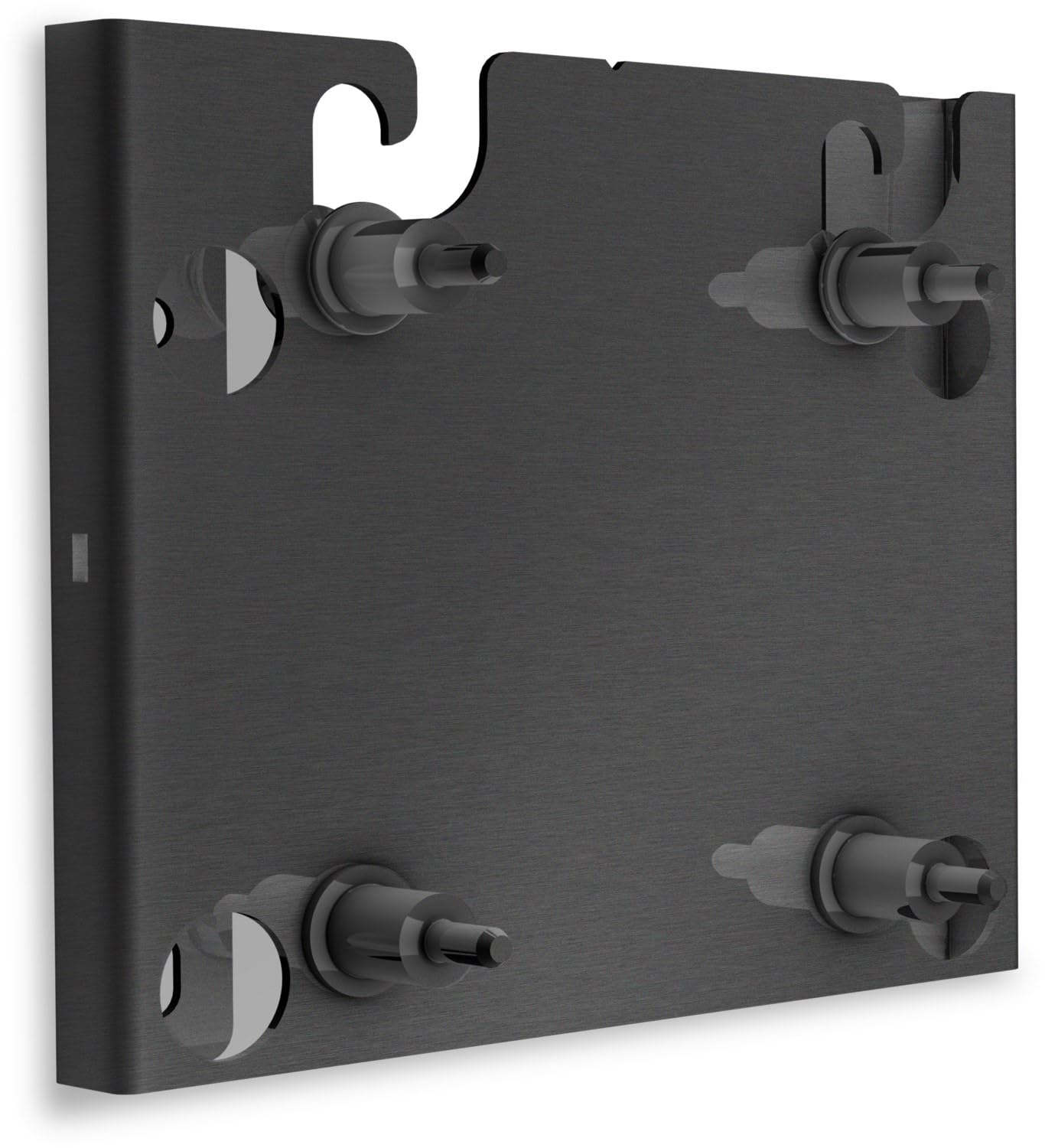 Loewe WM 68, Wallmount, TV-Wandhalterung für Loewe Fernseher, Schwarz, stabil, Entwickelt in Deutschland