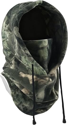 Your Choice Camo Balaclava Ski Face Mask, Camoflauge Neck Warmer, Hunting Gear and Accessories for Men