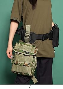 Amazon | 自衛隊グッズ ウエストポーチ ウエストバッグ 陸自迷彩