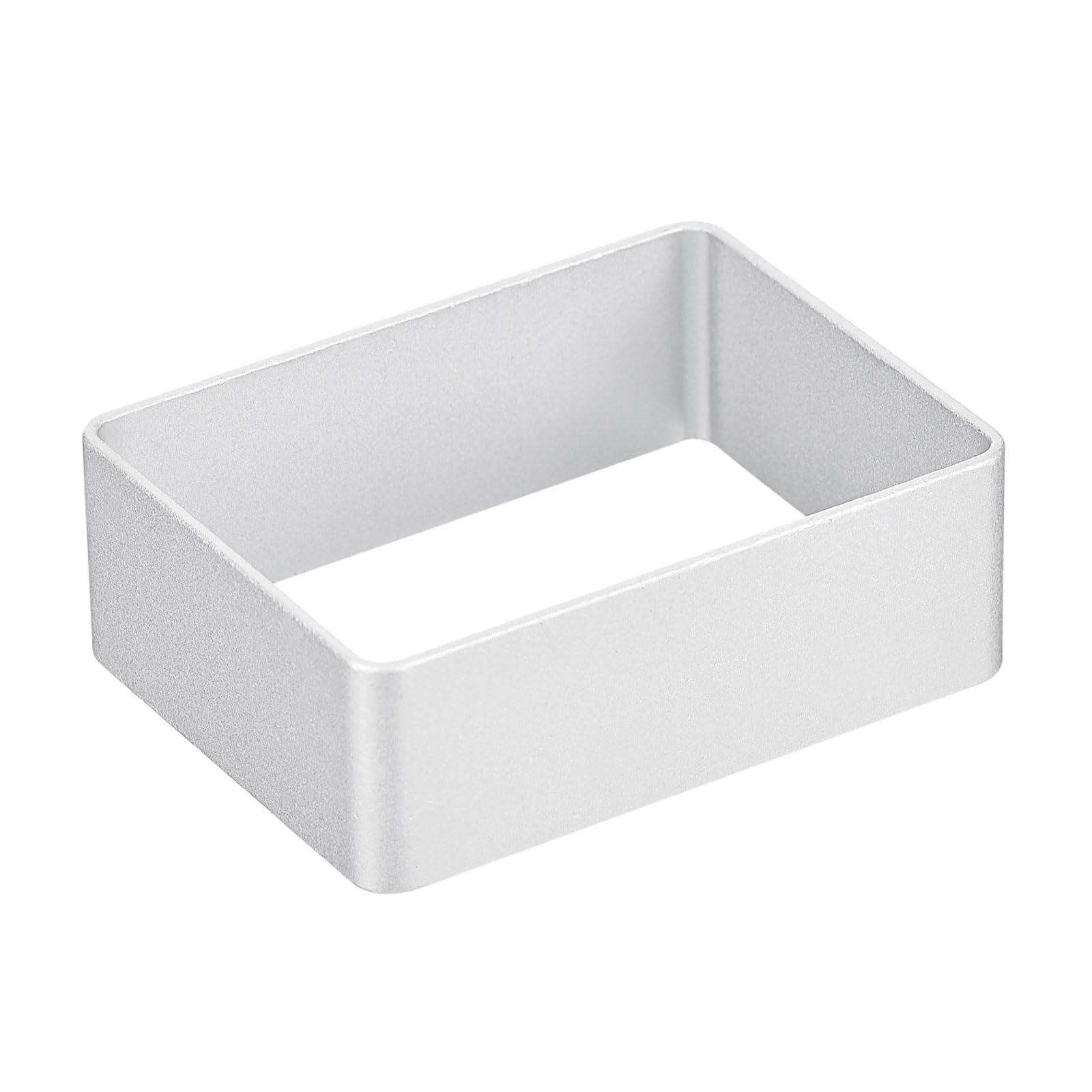 sourcing map Cucina da forno quadrata in metallo pane a forma Cookie Cutter torta stampo Stampo