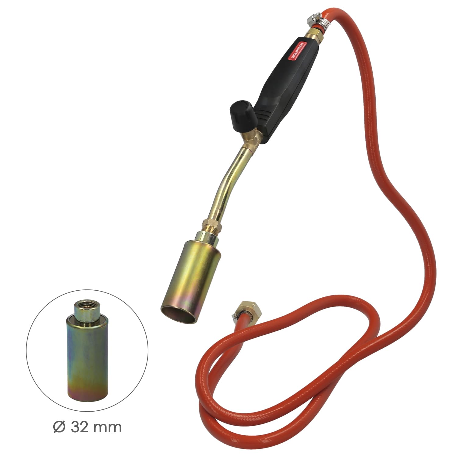 WOLFPACK LINEA PROFESIONAL Soplete 3 Boquillas Con Tubo