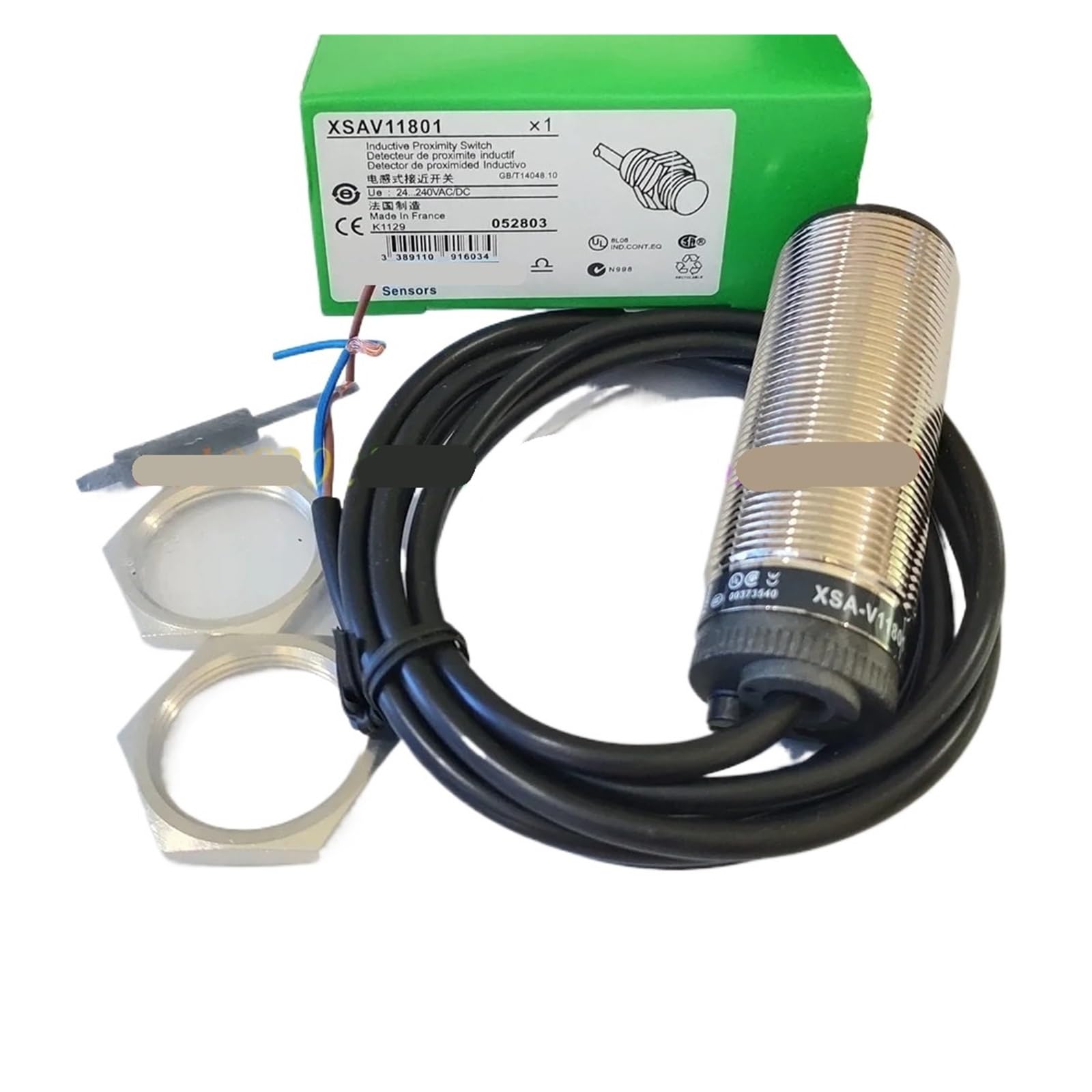 YMUGUEGH 1PCS Sensor XSAV11801 M30 Proximity Switch