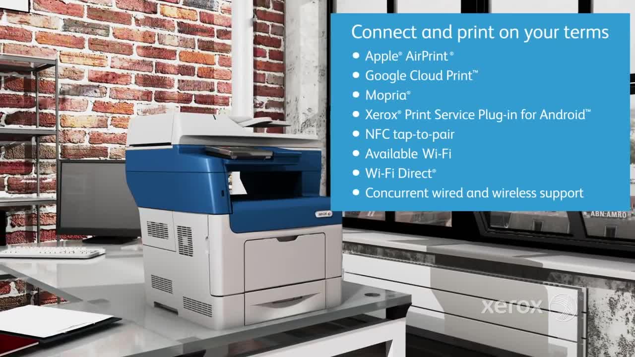 Xerox VersaLink B405dn A4 Black and White (Mono) Multifunction Laser  Printer with Duplex 2-Sided Printing, White/Blue : Amazon.co.uk: Computers  \u0026 Accessories